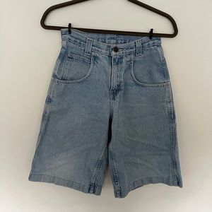 Vintage Boyfriend Fit Denim Shorts